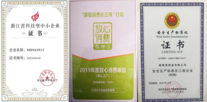 荣膺榜首！海燕接线盒有限公司荣获“接线盒十大品牌”荣誉称号(图4)