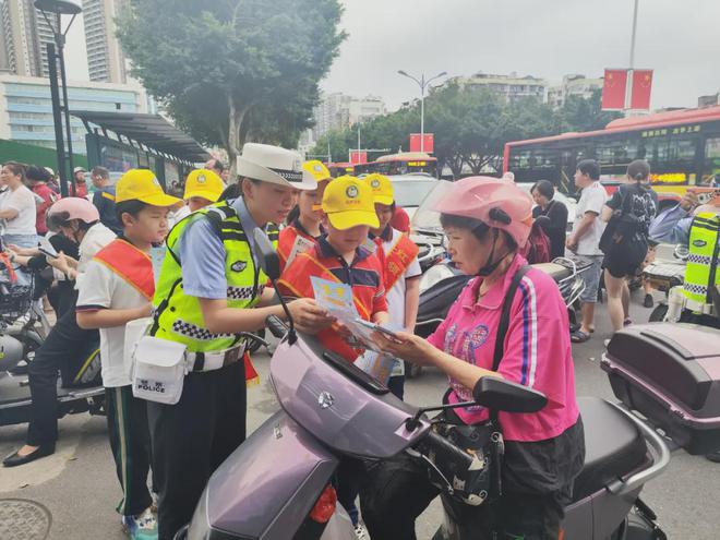 梧州公安交警持续开展电动自行车违法行为专项整治行动(图7)