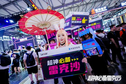 超神必备Lexar游戏存储设备亮相2024ChinaJoy(图1)
