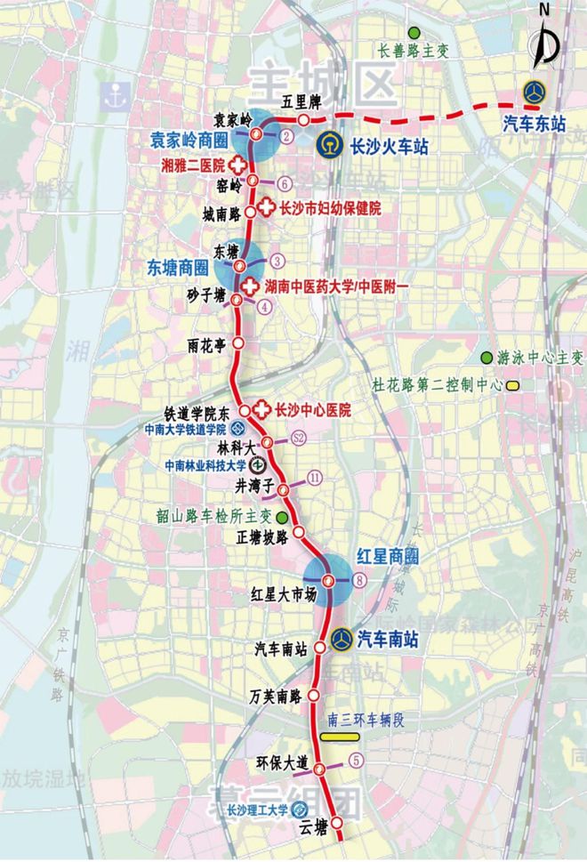 长沙地铁新进展涉及多条在建线路！(图1)
