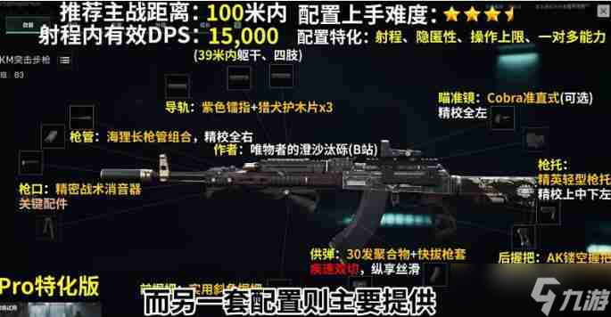 三角洲行动akm全面战场怎么选配件三角洲行动akm全面战场改装思路推荐(图2)