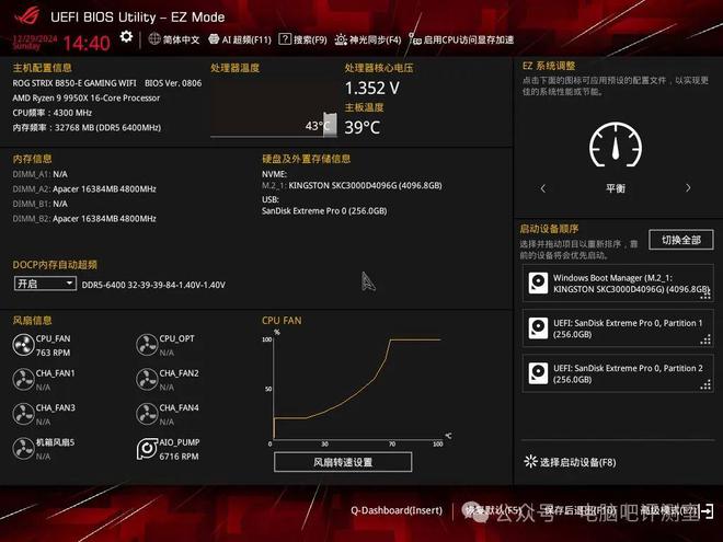 锐龙9000新座驾——华硕ROGStrixB850-E开箱体验(图20)