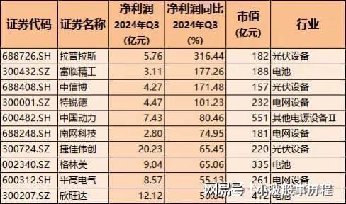 2024年业绩强增长龙头股含医药、汽车、半导体、科技机构布局(图8)