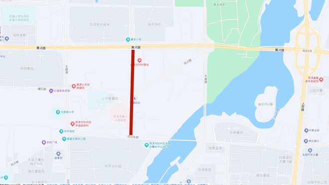 全长约560米菏泽城区这条路正式通车！附路段示意图(图2)