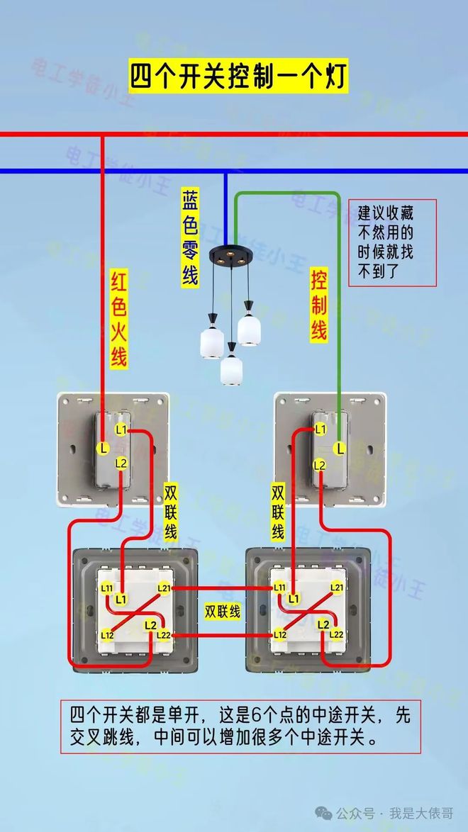 100张电工实物接线满满的干货大俵哥发的新手福利(图6)