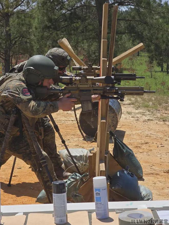 德国士兵参加2025年国际狙击手大赛有技巧才能发挥出武器的性能(图4)