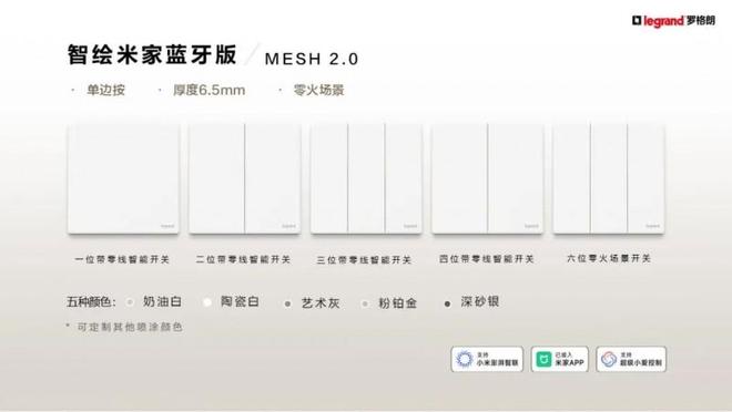 罗格朗智绘系列采用免喷涂全彩注塑工艺环保又美观(图8)