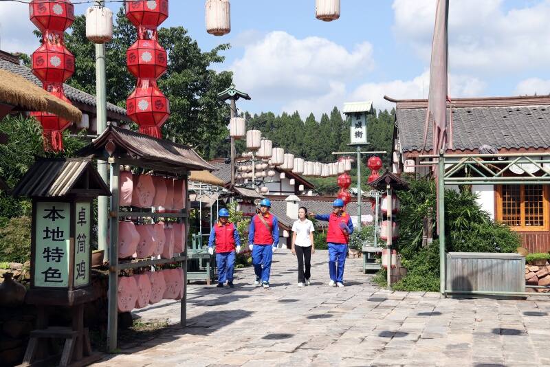 四川遂宁：“引客入遂”嗨翻双节电力满格保障无忧(图1)