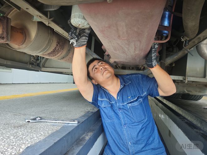 双节不打烊！“公交医生”为车辆把脉护出行(图1)