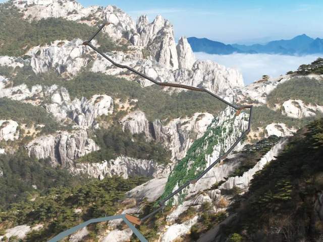 花127亿给大山装扶梯行不行？(图1)