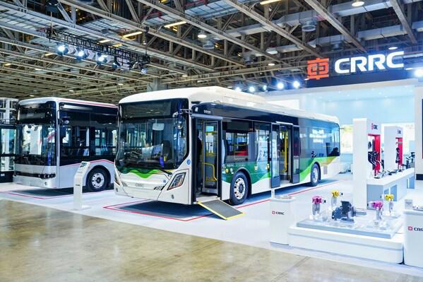 探秘澳门汽车展中国中车展示新能源商用车全链创新成果(图2)