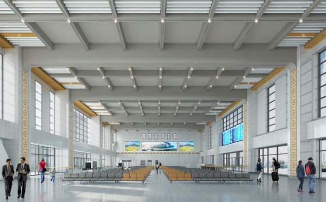 瑞梅铁路重大突破!平远站房封顶即将启动铺轨!(图2)