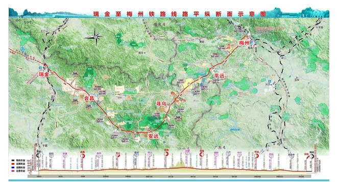瑞梅铁路重大突破!平远站房封顶即将启动铺轨!(图8)