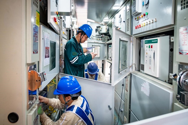 工业遗产110千伏园通变电站启动开关柜改造工程(图2)