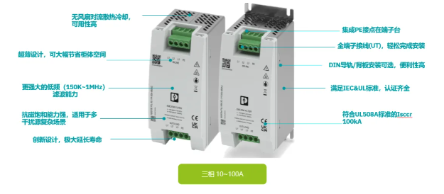 新品速递治好“大重丑”焦虑全新紧凑型三相高性能EMCEMI滤波器(图5)